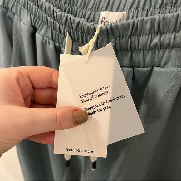 Feat Blue BlanketBlend Move Drawstring Joggers NEW with tags Size Large - Picture 9 of 14